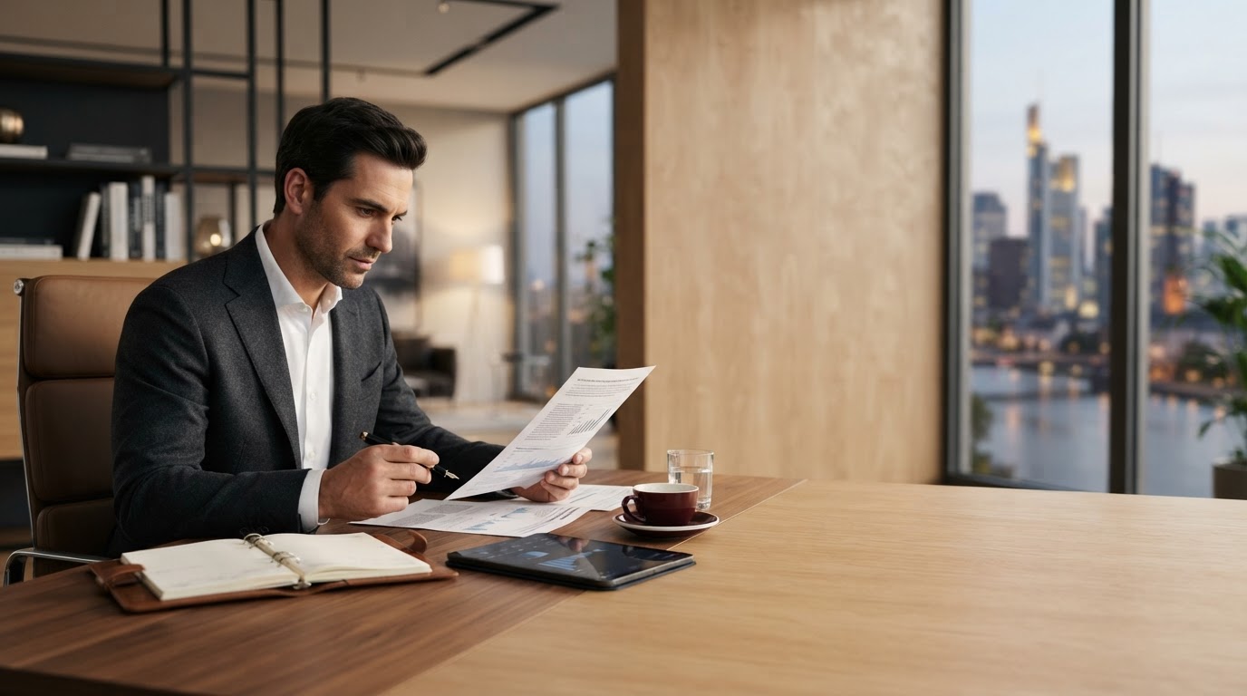 Albioncredmere data-driven investment analysis workspace used by location-independent investors